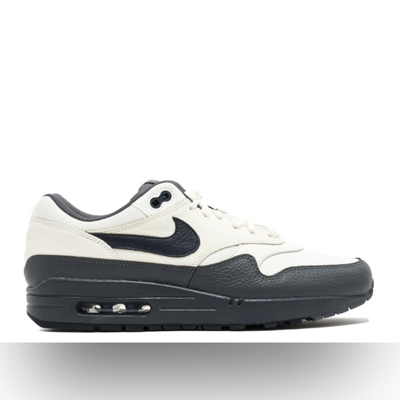 Nike women’s Air Max 1 Premium Sail/Dark Obsidian colorway sneakers size 10.5 - Picture 2 of 14